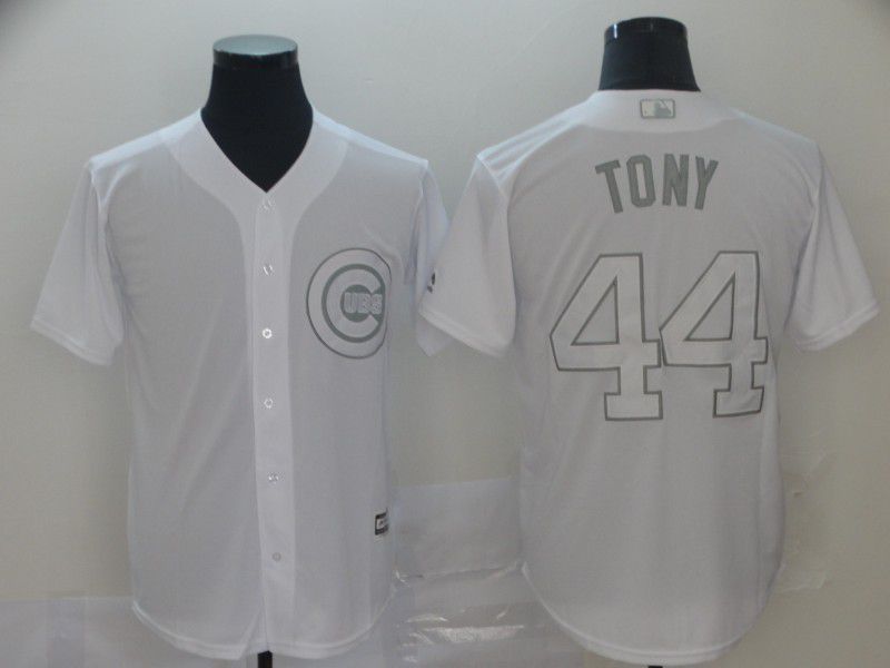 Men Chicago Cubs #44 Tony White Nickname Game 2021 MLB Jersey->detroit tigers->MLB Jersey